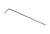 Ключ шестигранный торцевой  3 мм, 126мм, блистер